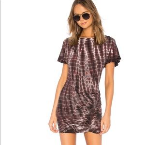 YFB -Young Fabulous & Broke -Fergie Dress in Jam Soundwave Wash -Size M Medium